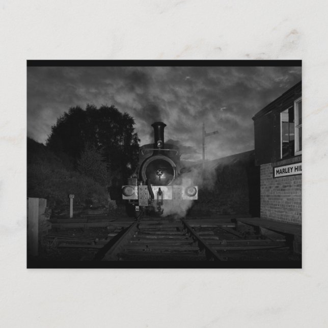 Carte postale Moteur à vapeur (Devant)