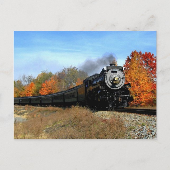 Carte Postale Moteur à vapeur (Devant)