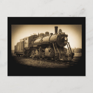 Carte Postale Moteur ferroviaire national canadien 2128