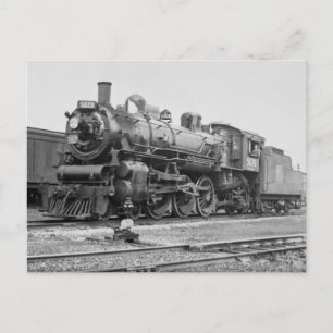 Carte Postale Moteur ferroviaire national canadien 5078