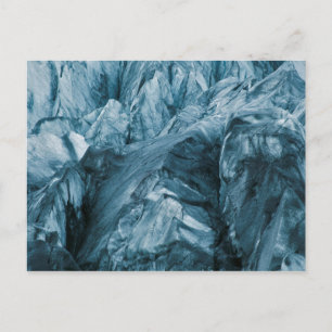 Carte Postale Motif Abstrait à Glacier   Islande