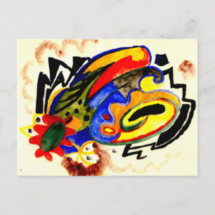 Carte Postale Motif abstrait I par August Macke
