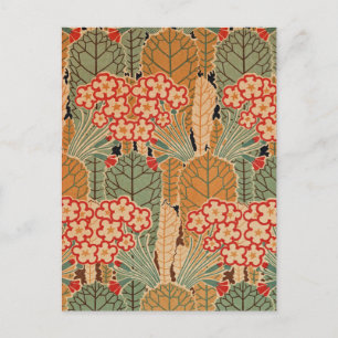 Carte Postale Motif Art Nouveau #1 à Emporio Moffa