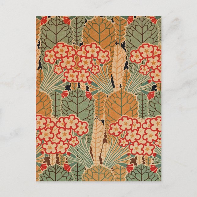 Carte Postale Motif Art Nouveau #1 à Emporio Moffa (Devant)