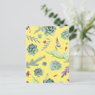 Carte Postale Motif Cactus 9