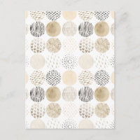 Motif circulaire Abstrait neutre