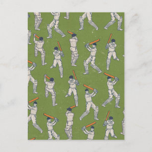Carte Postale Motif Cricket vintage