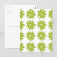 Motif de citron vert