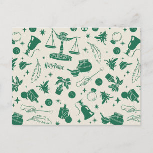Carte Postale Motif de club de classe HOGWARTS™