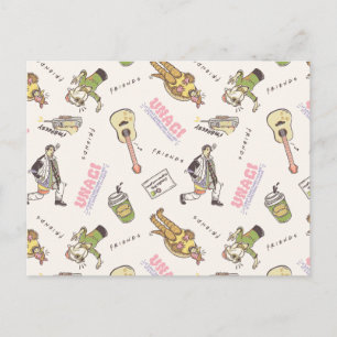 Carte Postale Motif de dessin animé Tan FRIENDS™