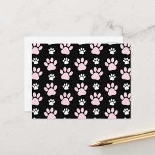 Carte Postale Motif De Pailles, Pailles Roses, Pailles De Chien,