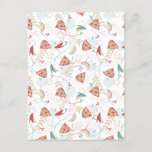 Carte Postale Motif de tarte à la pomme fraîchement cuit