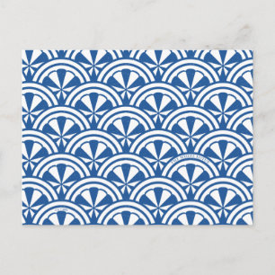 Carte Postale Motif de vagues côtières - The White Lotus