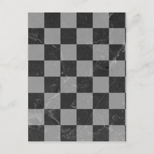Carte Postale Motif d'échecs