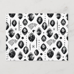 Carte Postale Motif des icônes et des portraits Stark House
