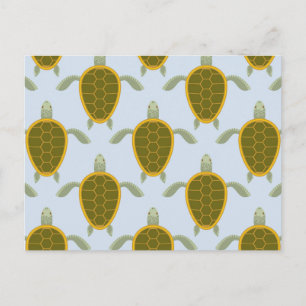Carte Postale Motif Des Tortues De Mer