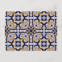 Motif en tuiles portugaises