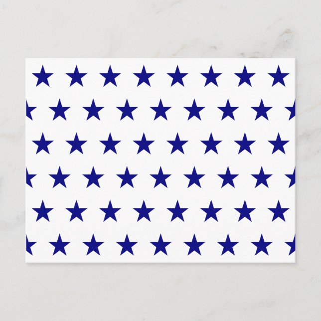 Carte Postale Motif étoile de marine (Devant)