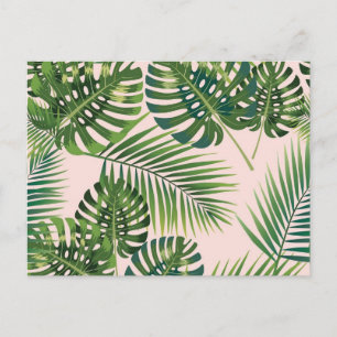 Carte Postale motif feuille