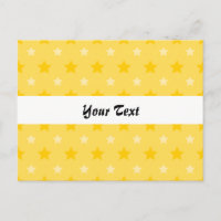 Motif jaune avec étoiles