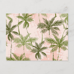 Carte Postale Motif palmier
