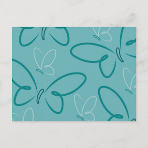 Carte Postale Motif papillon