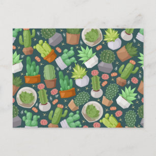 Carte Postale motif plante
