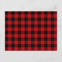 Motif plat noir rouge classique