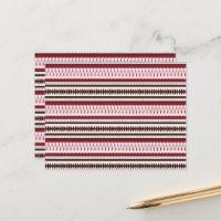 motif rayé rouge et blanc