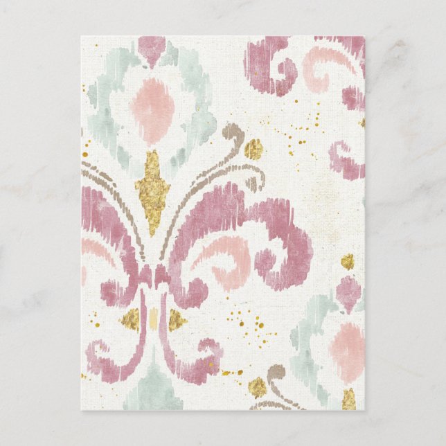 Carte Postale Motif Soft Deco (Devant)