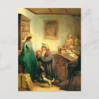 Carte Postale Motif vintage - Adoration - Spitzweg