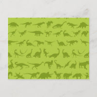 Motifs de dinosaures verts mignons pour les garçon