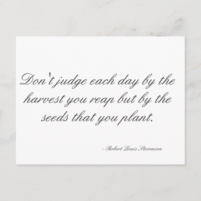 Carte postale motivante sur la vie (Devant)