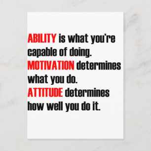 Carte Postale motivation
