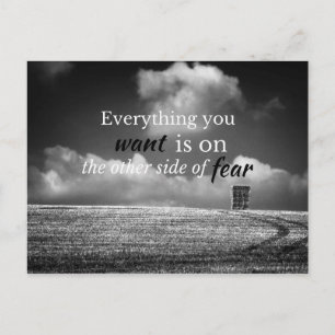 Carte Postale Motivation d'un devis positif : Tout ce que vous v