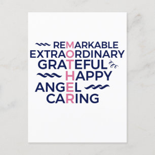Carte Postale Motivationnel et inspirant Fête des mères