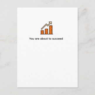 Carte Postale Motivationnel Vous Êtes Sur Le Point De Réussir Me