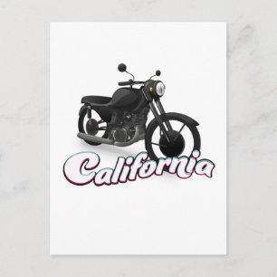 Carte Postale Moto Californie