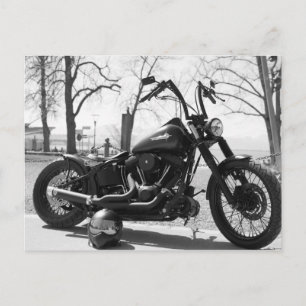 Carte Postale Moto classique étonnant