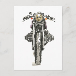 Carte Postale Moto en encre II