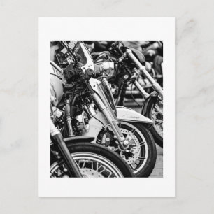 Carte Postale Motocyclette Moto Motard Conduite Cavalier