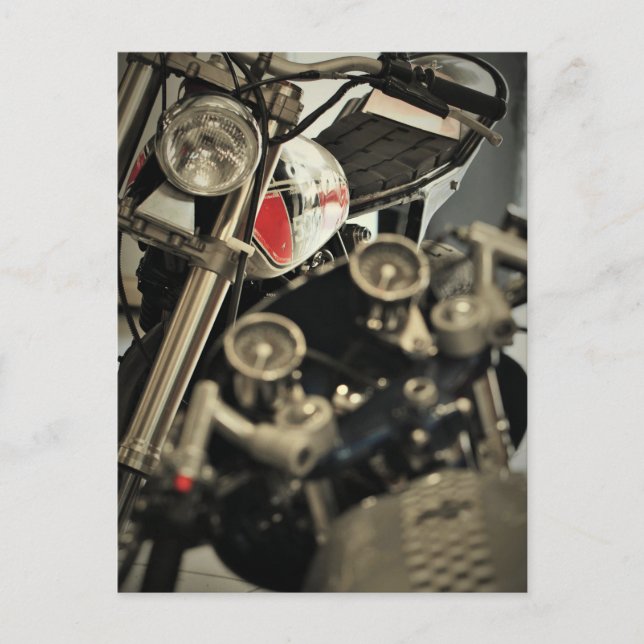 Carte Postale Motorcycle Motorbike moker Ride Rider (Devant)