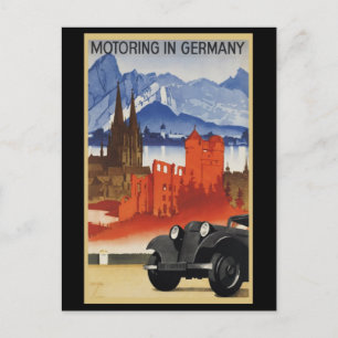 Carte Postale Motorisation En Allemagne