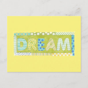Carte Postale Mots inspirants de Megan Meagher   Rêve