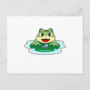 Carte Postale Mouche de grenouille