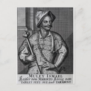 Carte Postale Moulay Ismail Ibn Sharif, 1719