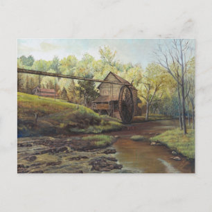 Carte postale - Moulin à eau à Daybreak