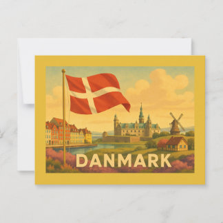 Carte Postale Moulin à vent du château du Danemark