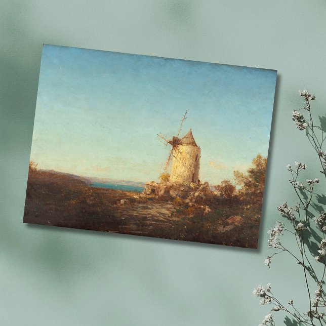 Carte Postale Moulin De Saint-Miter, Près De Martigues (Créateur téléchargé)