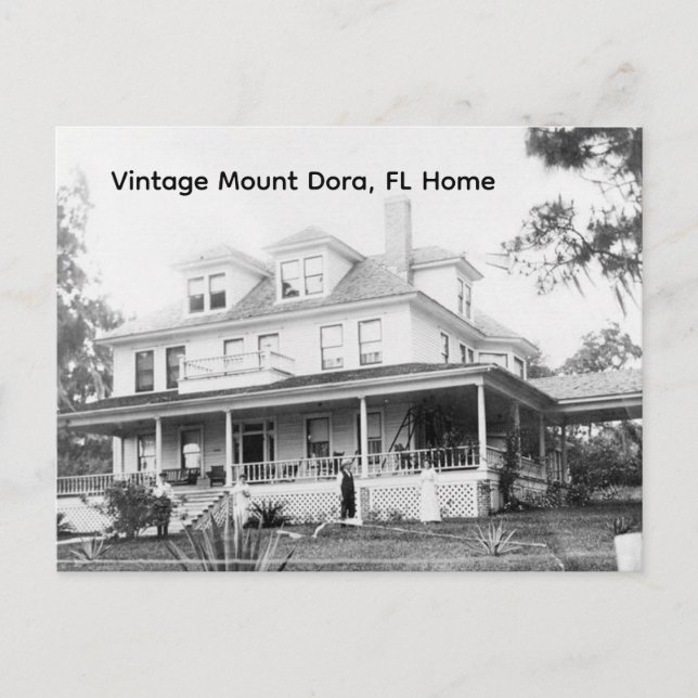 Carte Postale Mount Dora, FL. Maison (Devant)